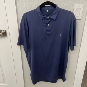 Peter Millar Men's Navy Polo Shirt